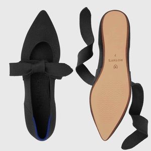 Rothy’s Mary Jane flats in black balletcore